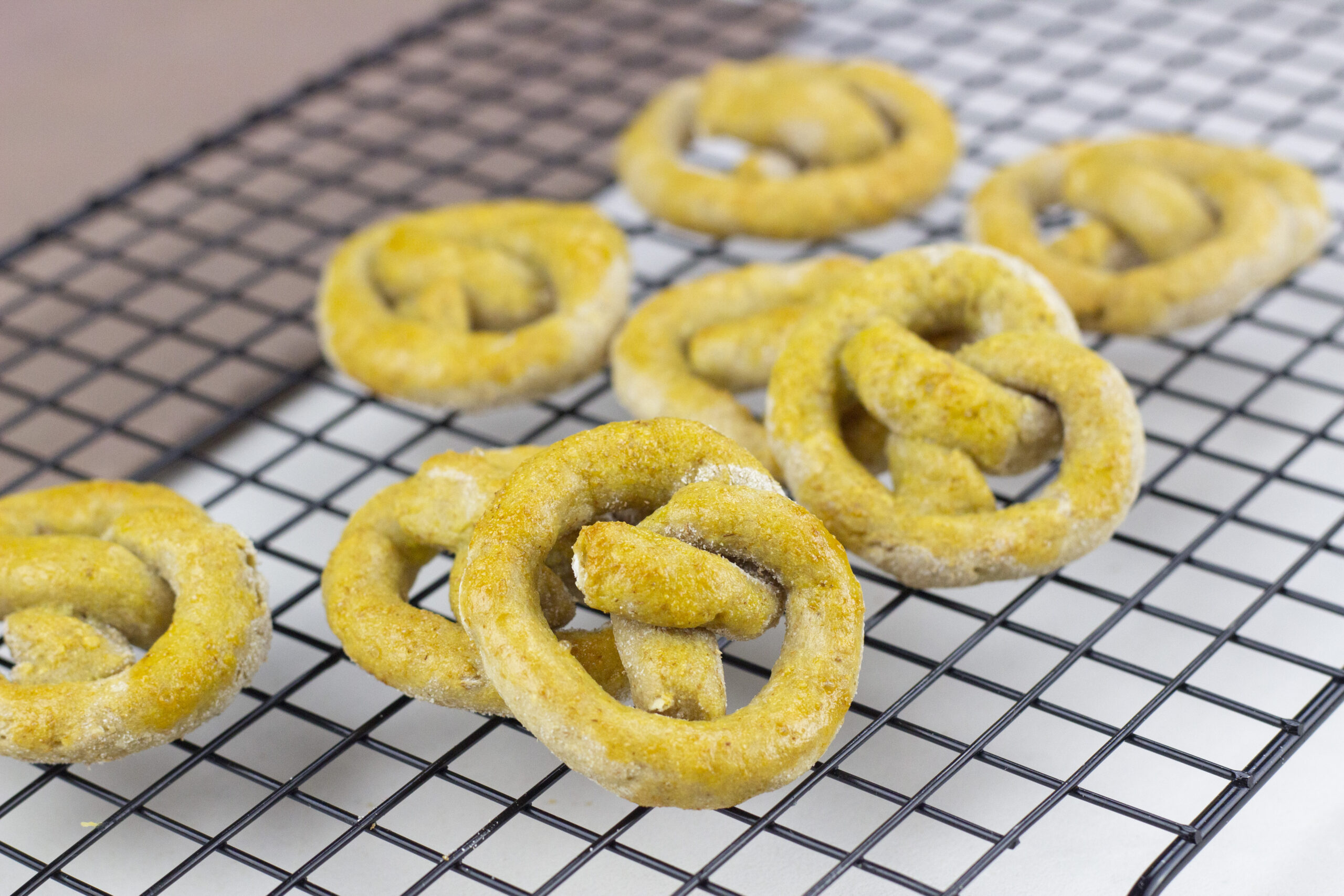 Apple Oats Pretzels